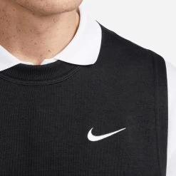 Nike Golf Pullover - NK DF Tour Slipover Vest - Black SU23 -Fashion Golf nike golf pullover nk df tour slipover vest black su23 dr5289 010 104
