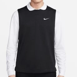 Nike Golf Pullover - NK DF Tour Slipover Vest - Black SU23 -Fashion Golf nike golf pullover nk df tour slipover vest black su23 dr5289 010 105