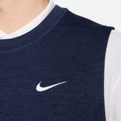 Nike Golf Pullover - NK DF Tour Slipover Vest - Midnight SU23 -Fashion Golf nike golf pullover nk df tour slipover vest midnight su23 dr5289 410 97