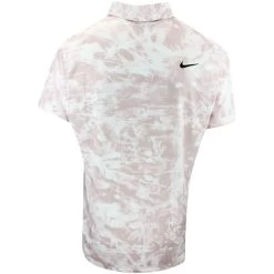 Nike Golf Shirt - NK DF Tour Solar Floral Polo - Light Pink FA23 -Fashion Golf nike golf shirt nk df tour solar floral polo light pink fa23 dx6090 640 116