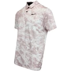 Nike Golf Shirt - NK DF Tour Solar Floral Polo - Light Pink FA23 -Fashion Golf nike golf shirt nk df tour solar floral polo light pink fa23 dx6090 640 118