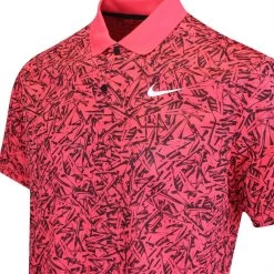 Nike Golf Shirt - NK DF Victory+ Print Polo - Ember Glow FA23 -Fashion Golf nike golf shirt nk df victory plus print polo ember glow fa23 image 209