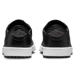 Nike Golf Shoes - Air Jordan 1 Low G - Black Croc SP23 -Fashion Golf nike golf shoes air jordan 1 low g black croc sp23dd9315 003 a