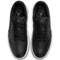 Nike Golf Shoes - Air Jordan 1 Low G - Black Croc SP23 -Fashion Golf nike golf shoes air jordan 1 low g black croc sp23dd9315 003 c