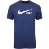Nike Golf T-Shirt - Tee Swoosh Golf - Midnight Navy FA23 -Fashion Golf nike golf t shirt tee swoosh golf midnight navy su23 fd0035 410 64