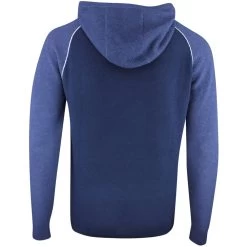 Original Penguin Golf Hoodie - Textured Knit - Black Iris SS23 -Fashion Golf oggsd059 413 original penguin golf hoodie performance pullover black iris ss23 p