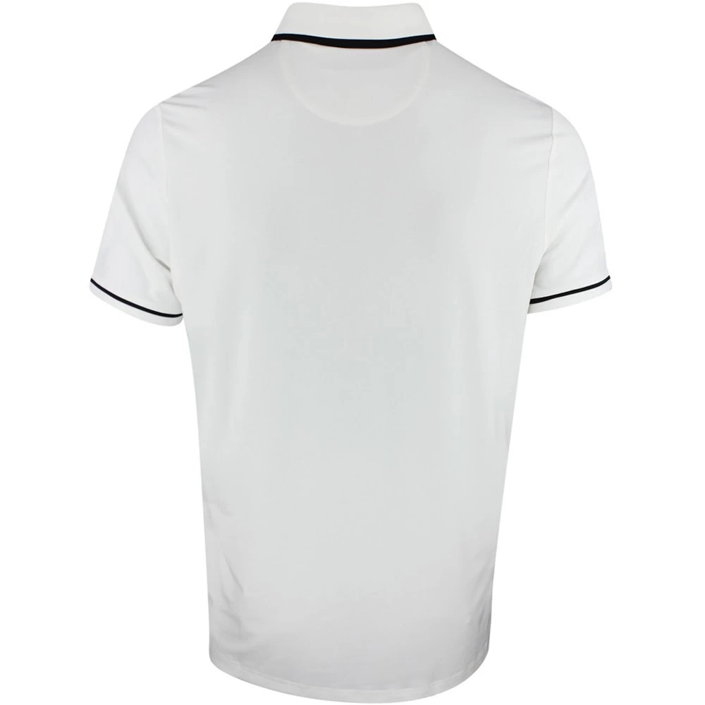 Original Penguin Golf Shirt - Tour Heritage - Bright White AW23 5 Original Penguin Golf Shirt - Tour Heritage - Bright White AW23 - Image 3