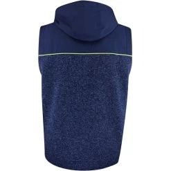 Original Penguin Golf Hoodie - Heritage MM Vest - Black Iris SS23 -Fashion Golf ogksd057 413 original penguin golf hoodie heritage mm vest black iris ss23 p