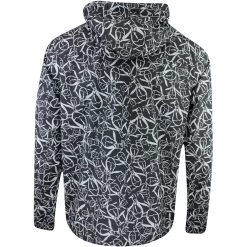 Original Penguin Golf Jacket - Trademark Printed Hoodie - Caviar AW23 -Fashion Golf original penguin golf jacket trademark printed hoodie caviar aw23 ogwfd026 001 16