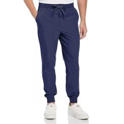 Original Penguin Golf Trousers - Crossover Jogger - Black Iris AW23 -Fashion Golf original penguin golf joggers performance ss22 02a