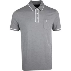Original Penguin Golf Shirt - Performance Earl - Asphalt AW23
