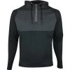 Peter Millar Golf Hoodie - Hyperlight Weld Hybrid HZ - Black SS23 -Fashion Golf peter millar golf hoodie hyperlight weld hybrid hz black ss23 ms23ez53b blk a