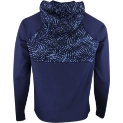 Peter Millar Golf Hoodie - Hyperlight Weld Hybrid HZ - Navy SS23 -Fashion Golf peter millar golf hoodie hyperlight weld hybrid hz navy ss23 ms23ez53a nav a