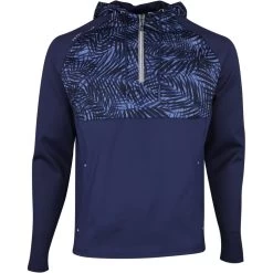 Peter Millar Golf Hoodie - Hyperlight Weld Hybrid HZ - Navy SS23