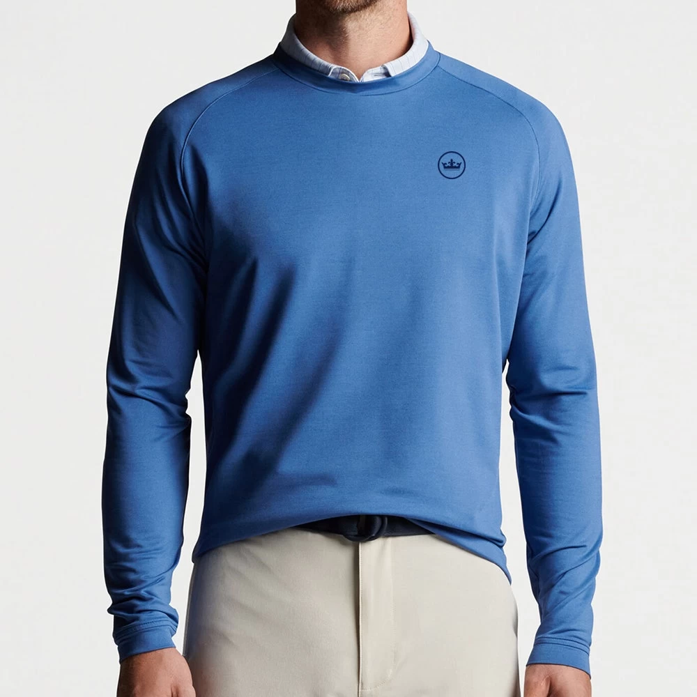 Peter Millar Golf Jumper - Cradle Performance Crew - Maritime SS23 7 Peter Millar Golf Jumper - Cradle Performance Crew - Maritime SS23 - Image 5