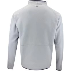 Peter Millar Golf Pullover - Thermal Micro Fleece QZ - Gale Grey AW23 -Fashion Golf peter millar golf pullover thermal micro fleece qz gale grey aw23 mf23ez38 gale 0