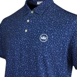 Peter Millar Golf Shirt - Badlands Bluff Polo - Navy AW23 13 Peter Millar Golf Shirt - Badlands Bluff Polo - Navy AW23 -Fashion Golf peter millar golf shirt badlands bluff polo navy aw23 mf23ek26s nav 57