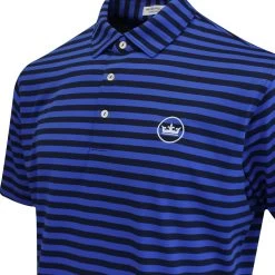 Peter Millar Golf Shirt - Baldwin Stripe Polo - Navy - Sapphire AW23 13 Peter Millar Golf Shirt - Baldwin Stripe Polo - Navy - Sapphire AW23 -Fashion Golf peter millar golf shirt baldwin stripe polo navy sapphire aw23 mf23ek60s n sph 37
