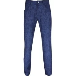 Peter Millar Golf Trousers - 5 Pocket Pant - Delos Paisley AW23