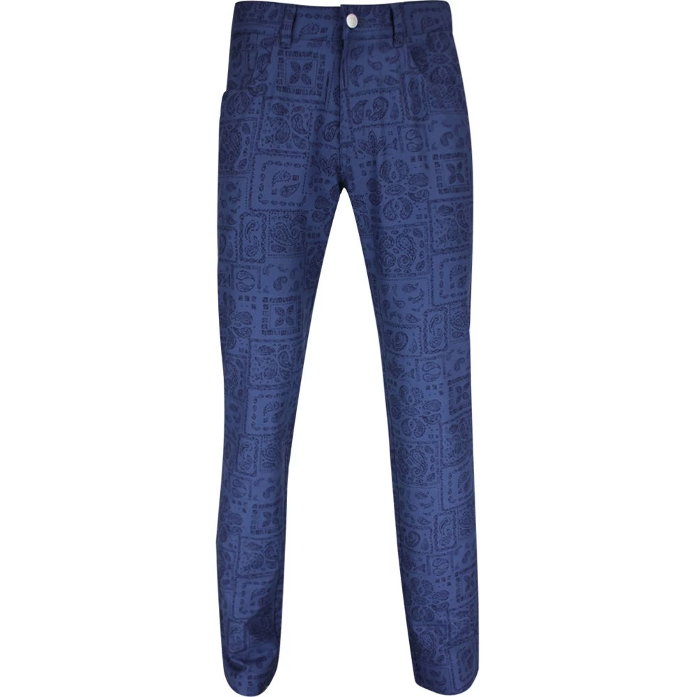 Peter Millar Golf Trousers - 5 Pocket Pant - Delos Paisley AW23 3 Peter Millar Golf Trousers - 5 Pocket Pant - Delos Paisley AW23
