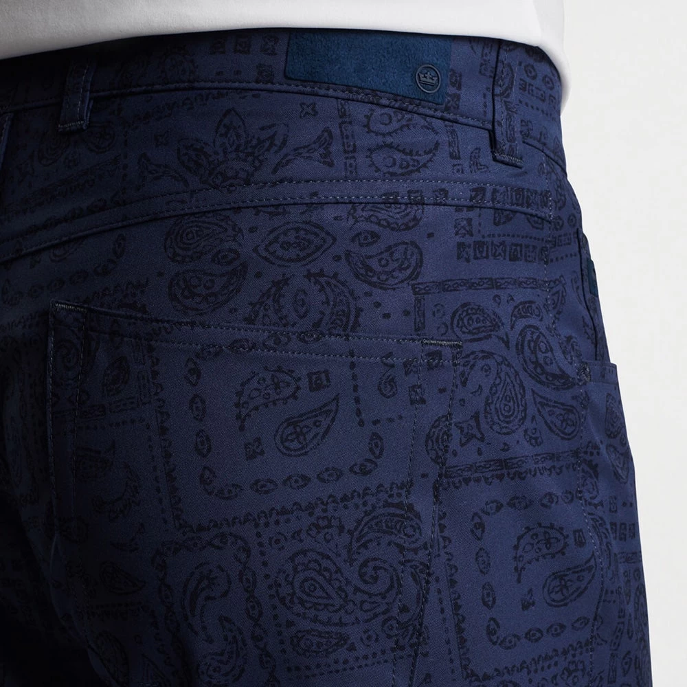 Peter Millar Golf Trousers - 5 Pocket Pant - Delos Paisley AW23 8 Peter Millar Golf Trousers - 5 Pocket Pant - Delos Paisley AW23 - Image 6