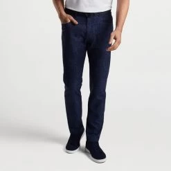 Peter Millar Golf Trousers - 5 Pocket Pant - Delos Paisley AW23 13 Peter Millar Golf Trousers - 5 Pocket Pant - Delos Paisley AW23 -Fashion Golf peter millar model shot 0000s 0007 mf23eb67fb nav alt a