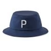 PUMA Golf Hat - P Logo Bucket - Navy Blazer AW23 -Fashion Golf puma golf accessories 0001 024732 03 dt01