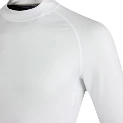 PUMA Golf Base Layer - Long Sleeve Mock - White Glow AW23 -Fashion Golf puma golf base layer shirt mock aw22 02d 1