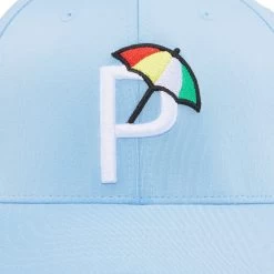 PUMA Golf Cap - Palmer P 110 Snapback - Blue Bell SS23 -Fashion Golf puma golf cap palmer p 110 snapback blue bell ss23 024518 03