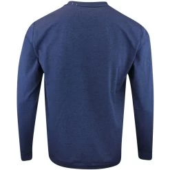 PUMA Golf Jumper - Cloudspun Crew Neck - Navy Blazer Htr AW23 -Fashion Golf puma golf cloudspun heather crewneck navy blazer heather 53746704 aw23 22