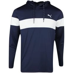 PUMA Golf Hoodie - MATTR Colourblock - Navy Blazer AW23