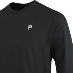 PUMA Golf Jumper - PTC Midweight Crew Neck - Black AW23 -Fashion Golf puma golf jumper ptc midweight crew neck black ss23 539206 02 34 1
