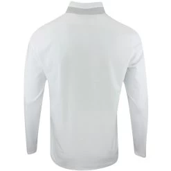PUMA Golf Pullover - Lightweight QZ - White Glow AW23 -Fashion Golf puma golf lightweight q zip white glow ash gray 62151702 aw23 26