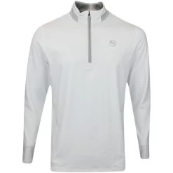 PUMA Golf Pullover - Lightweight QZ - White Glow AW23