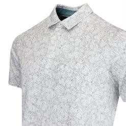 PUMA Golf Shirt - MATTR Caddy Polo - White Glow AW23 -Fashion Golf puma golf shirt mattr caddy polo white glow aw23 62154601 57