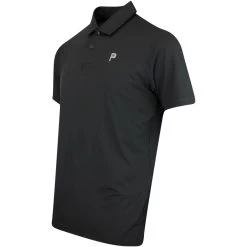 PUMA Golf Shirt - PTC Cloudspun Polo - Black AW23 -Fashion Golf puma golf shirt ptc cloudspun polo black ss23 539201 02 39