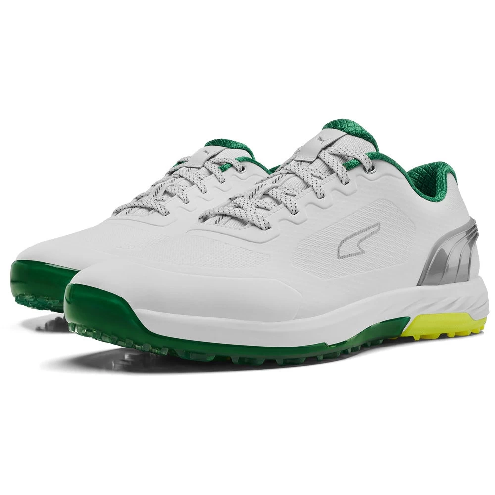 PUMA Golf Shoes - Alphacat Nitro - White - Green 2023 4 PUMA Golf Shoes - Alphacat Nitro - White - Green 2023 - Image 2