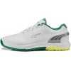 PUMA Golf Shoes - Alphacat Nitro - White - Green 2023 -Fashion Golf puma golf shoes alphacat nitro white green 2023 378692 01 46