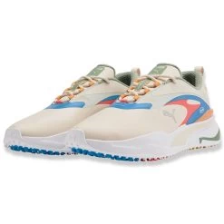 PUMA Golf Shoes - Duvin GS-FAST - Frosty White - Regal Blue AW23 -Fashion Golf puma golf shoes duvin gs fast frosty white regal blue aw23 37940901 44