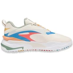 PUMA Golf Shoes - Duvin GS-FAST - Frosty White - Regal Blue AW23 -Fashion Golf puma golf shoes duvin gs fast frosty white regal blue aw23 37940901 47