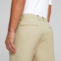 PUMA Golf Shorts - Dealer 8" - Alabaster AW23 -Fashion Golf puma golf shorts dealer 8 inch su23 03d