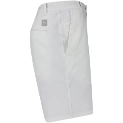 PUMA Golf Shorts - Dealer 8" - White Glow AW23 -Fashion Golf puma golf shorts dealer 8 white glow ss23 537788 01 b