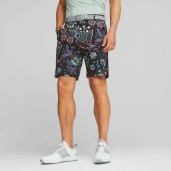 PUMA Golf Shorts - Liberty Short - Navy Blazer AW23 -Fashion Golf puma golf shorts liberty short navy blazer aw23 62303801 142