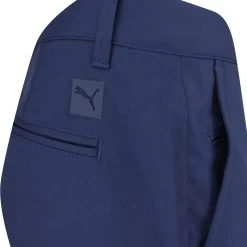 PUMA Golf Trousers - Tailored Dealer Pant - Navy Blazer AW23 -Fashion Golf puma golf trousers tailored dealer pant navy blazer ss23 535524 05 c