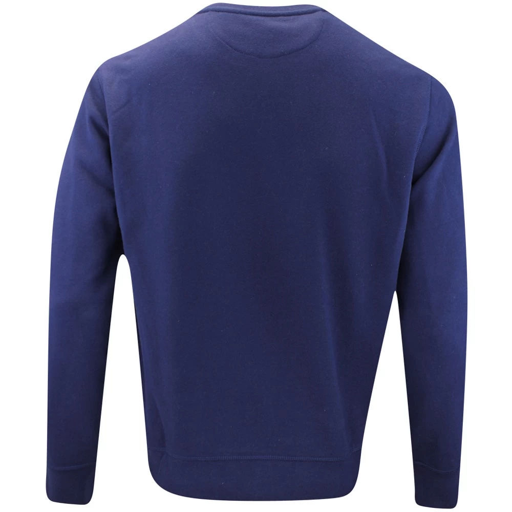 Ralph Lauren POLO Golf Jumper - Fleece Crew Neck - Refined Navy AW23 5 Ralph Lauren POLO Golf Jumper - Fleece Crew Neck - Refined Navy AW23 - Image 3