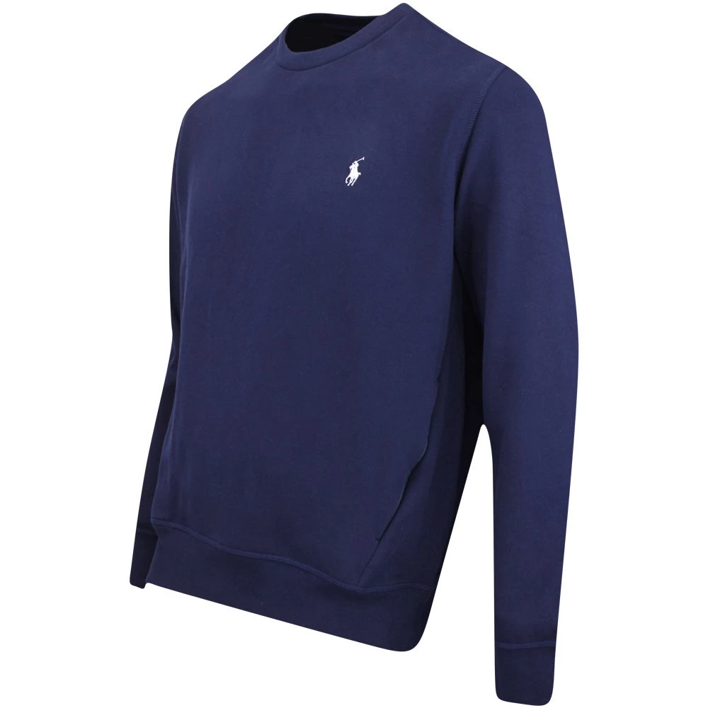 Ralph Lauren POLO Golf Jumper - Fleece Crew Neck - Refined Navy AW23 4 Ralph Lauren POLO Golf Jumper - Fleece Crew Neck - Refined Navy AW23 - Image 2