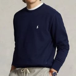 Ralph Lauren POLO Golf Jumper - Fleece Crew Neck - Refined Navy AW23 14 Ralph Lauren POLO Golf Jumper - Fleece Crew Neck - Refined Navy AW23 -Fashion Golf ralph lauren polo golf jumper fleece crew neck refined navy aw23 710875152006 46