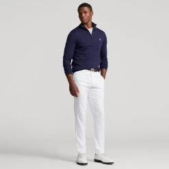 Ralph Lauren POLO Golf Jumper - Tech Wool QZ - Refined Navy AW23 -Fashion Golf ralph lauren polo golf jumper tech wool qz refined navy aw23 710876339008 61