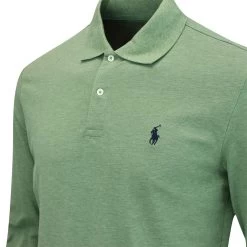Ralph Lauren POLO Golf Shirt - LS Stretch Pique - Cargo Green AW23 -Fashion Golf ralph lauren polo golf shirt ls stretch pique cargo green aw23 image 82
