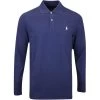 Ralph Lauren POLO Golf Shirt - LS Stretch Pique - Refined Navy AW23 -Fashion Golf ralph lauren polo golf shirt ls stretch pique refined navy aw23 413319 39